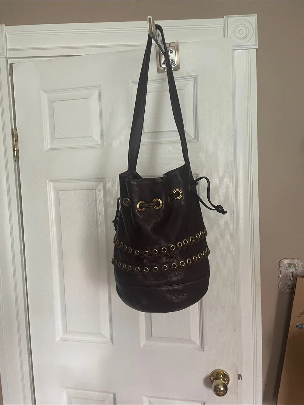 A Valentino Black Interior  Brown leather